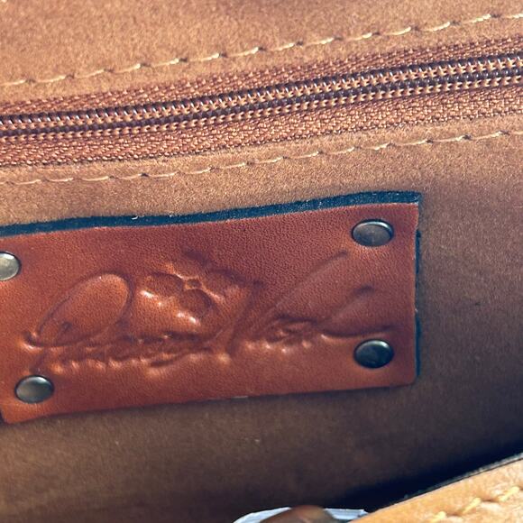 Patricia Nash Floral Crossbody Bag - Red and Green - Picture 11 of 15